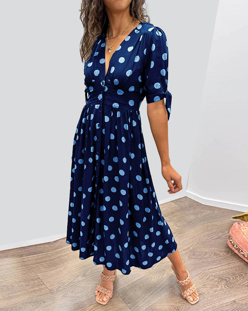 Barbara | Elegant Down Midi Dress - Image 5