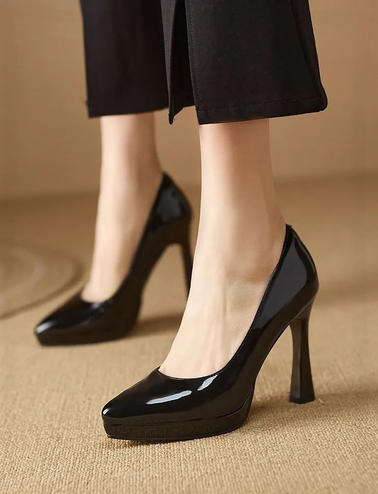 Kristen | Elegant ladies high heels pumps with pointed toe & thin heel - stylish pumps for special occasions - Image 7