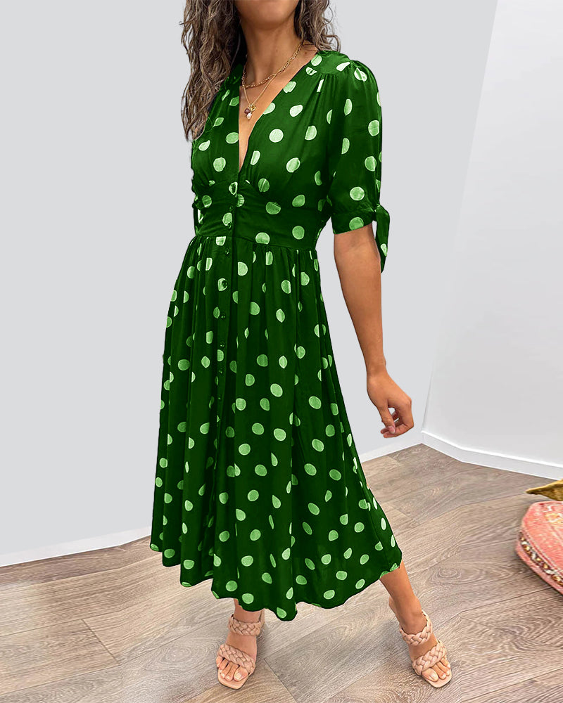 Barbara | Elegant Down Midi Dress - Image 14