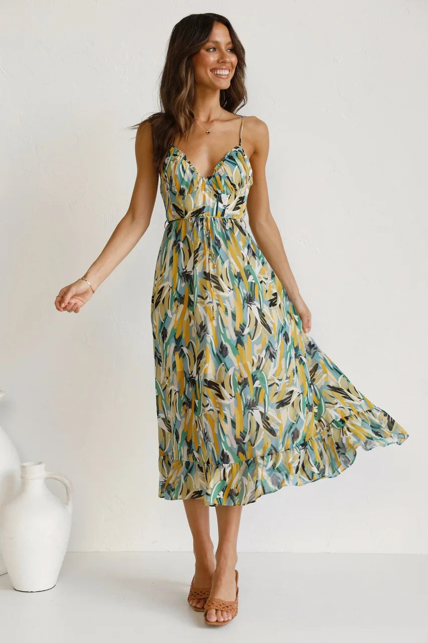 Emma | Stylish Elegant Midi Dress - Image 2