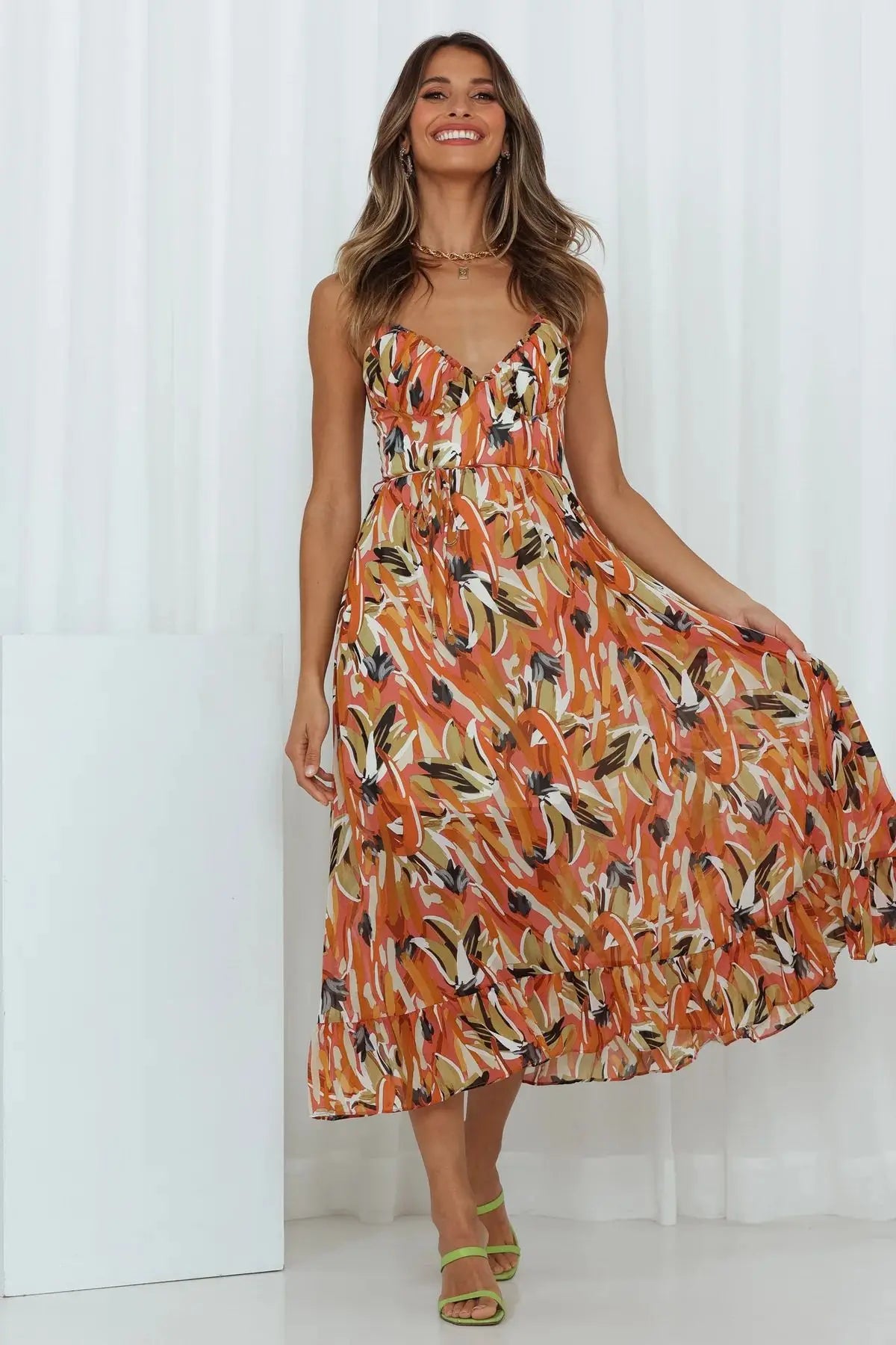 Emma | Stylish Elegant Midi Dress - Image 1