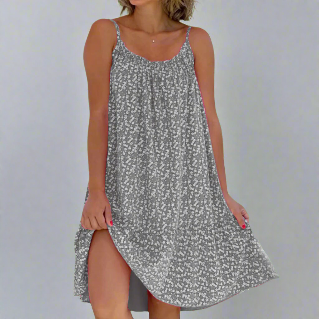 Jolene | Floral Camisole Dress for Summer - Image 2