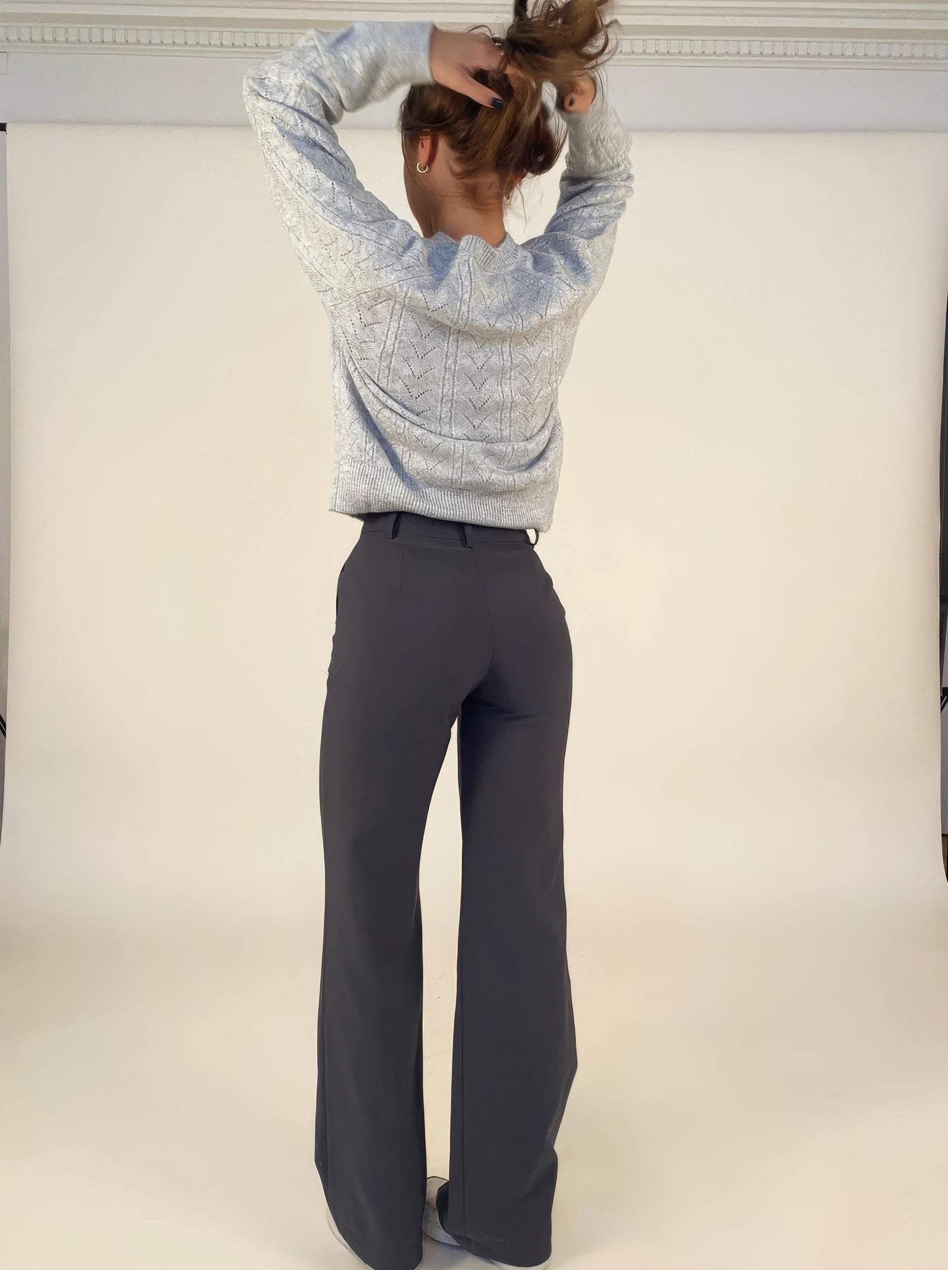 Faith | Elegant High-Waisted Wide-Leg Trousers - Image 11