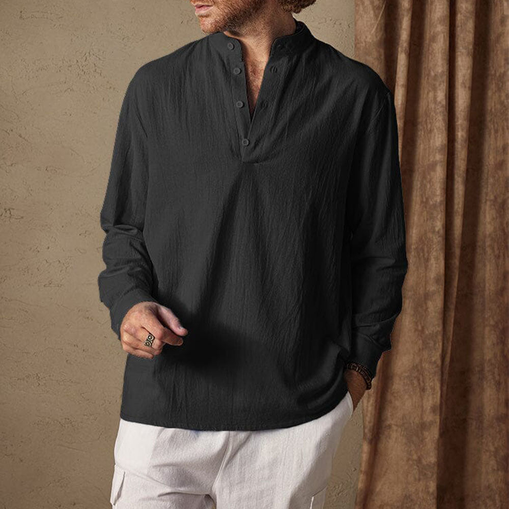 Raymond | Stylish Linen-Cotton Shirt for Comfort - Image 4
