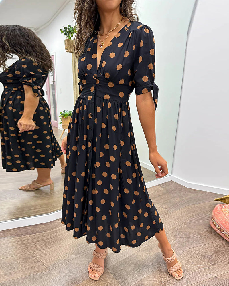 Barbara | Elegant Down Midi Dress - Image 2