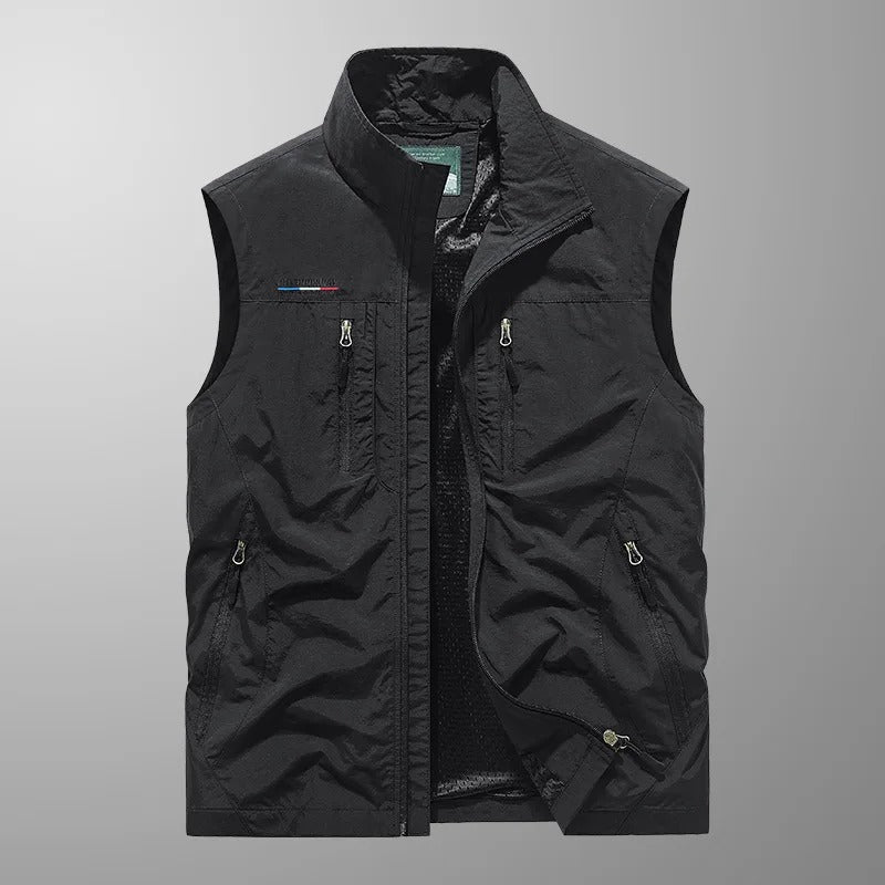 Daniel | Breathable Outdoor Cargo Vest for Active Lifestyle - Image 2
