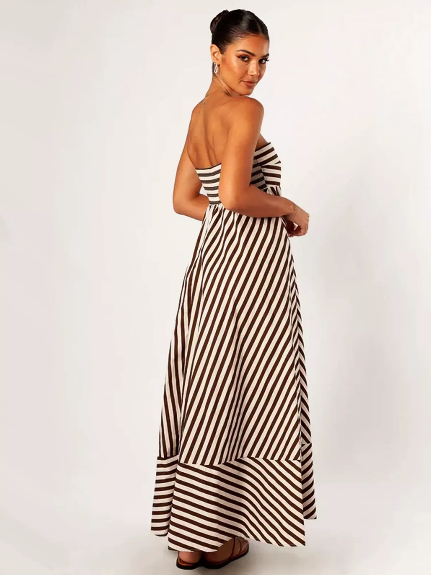 Jayla | Elegant Strapless Maxi Dress for Effortless Style - Image 5