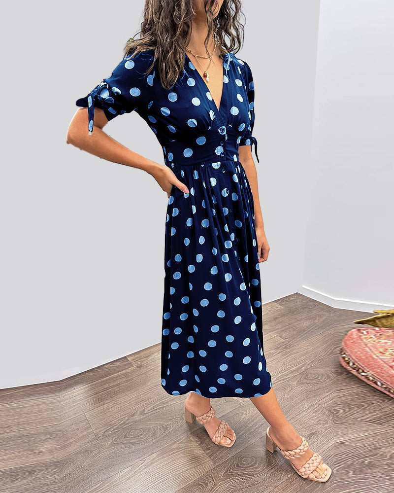 Barbara | Elegant Down Midi Dress - Image 8