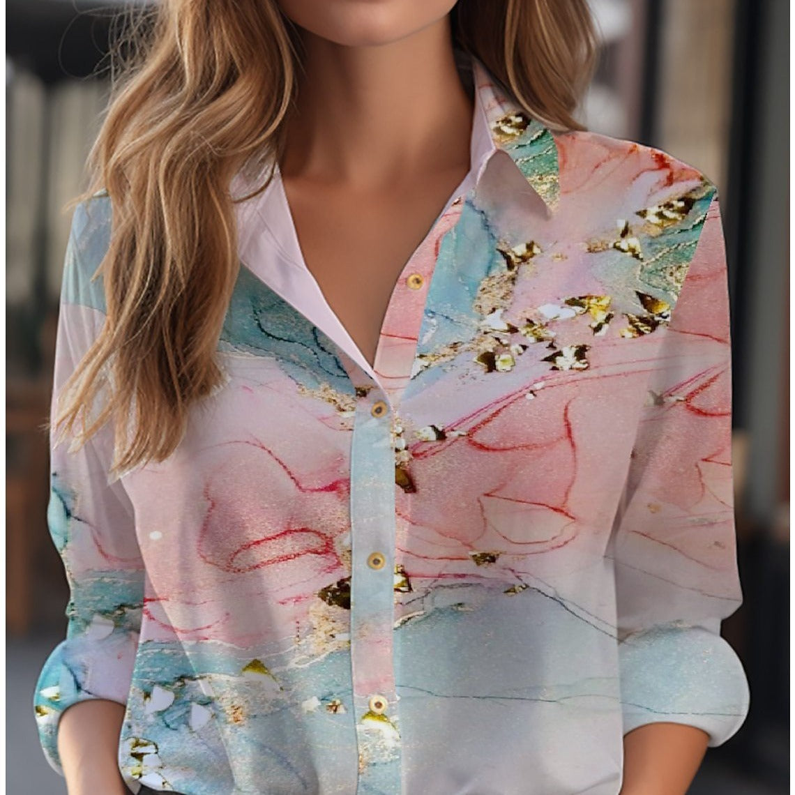 Debra | Stylish Floral Blouse - Image 3