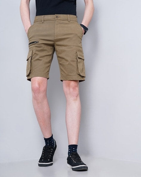 Mason | Comfortable Cotton Knee-Length Cargo Shorts for Outdoor Adventures - Image 5