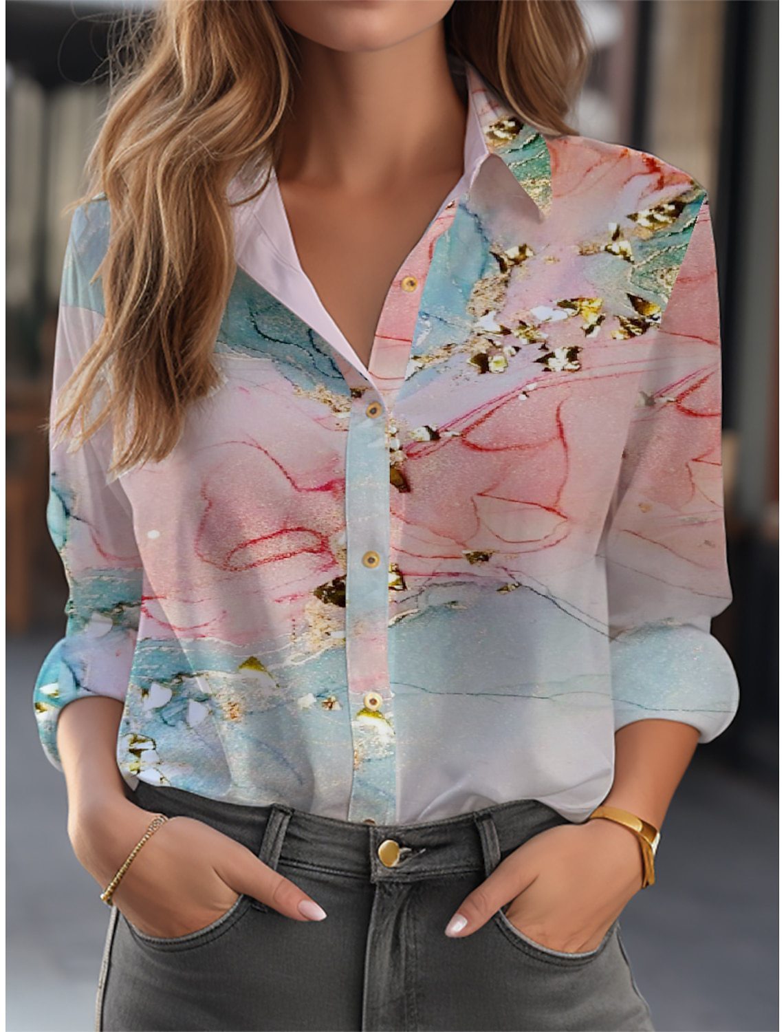 Debra | Stylish Floral Blouse - Image 7