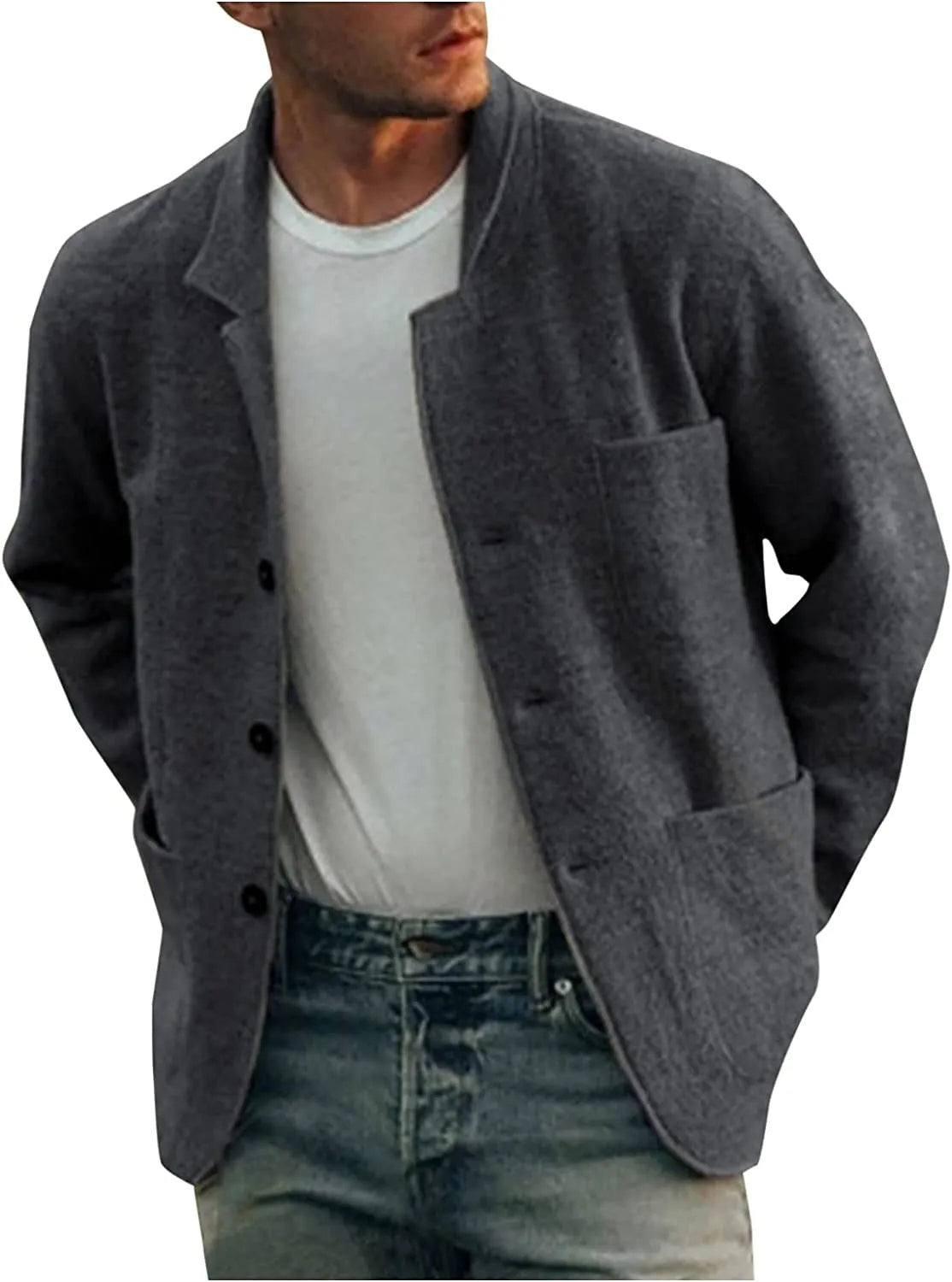 John | Elegant Blazer for Men with Pockets - Image 12