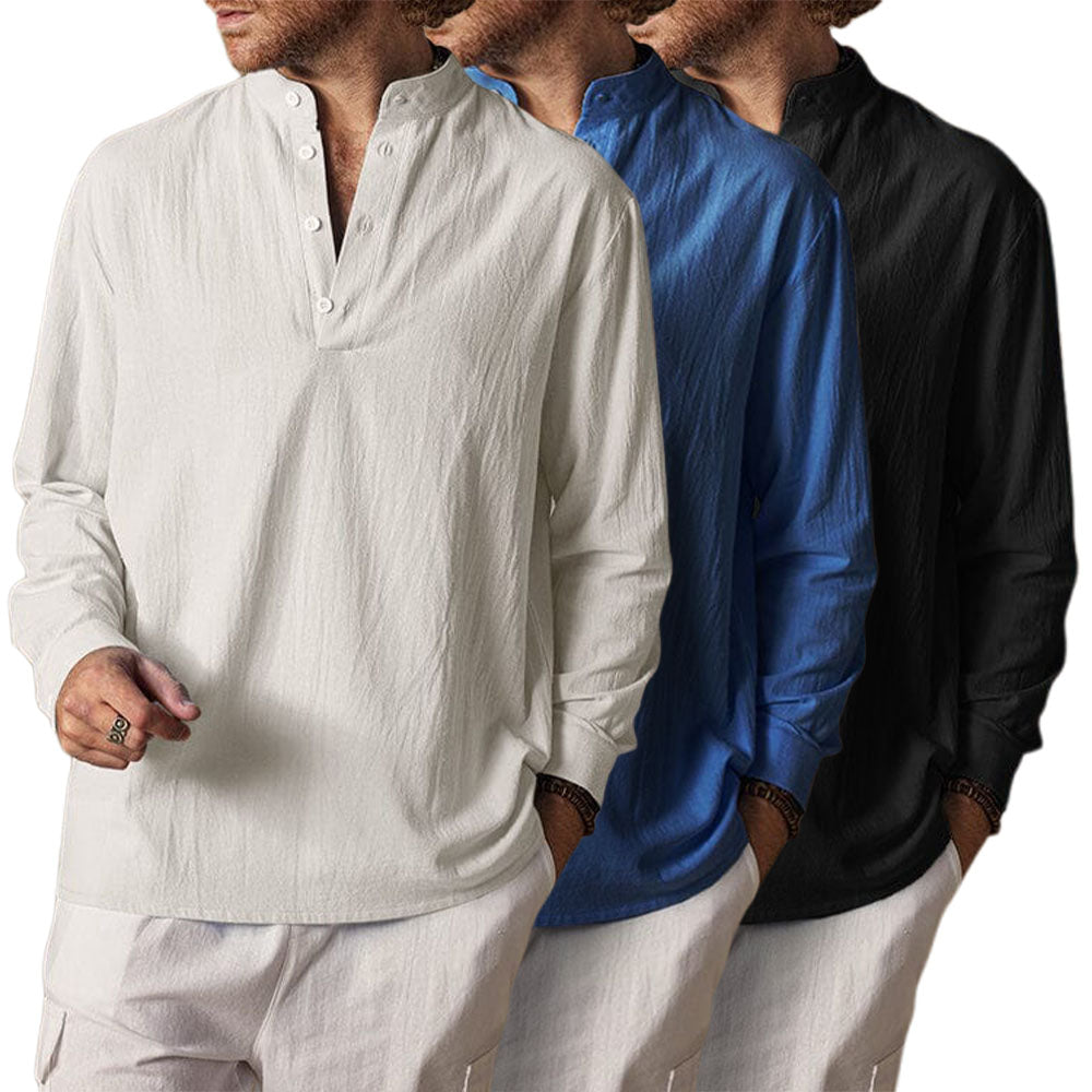Raymond | Stylish Linen-Cotton Shirt for Comfort - Image 6