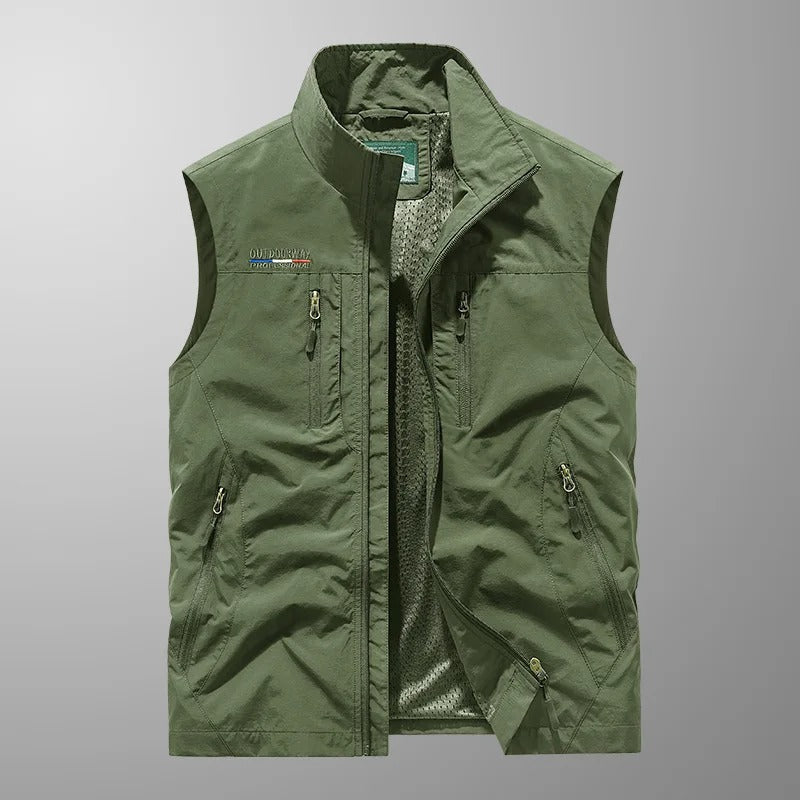 Daniel | Breathable Outdoor Cargo Vest for Active Lifestyle - Image 5
