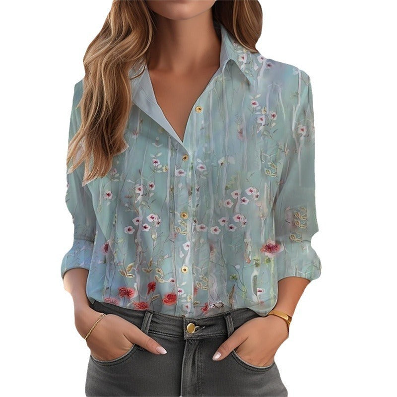 Debra | Stylish Floral Blouse - Image 6