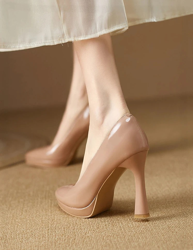 Kristen | Elegant ladies high heels pumps with pointed toe & thin heel - stylish pumps for special occasions - Image 6