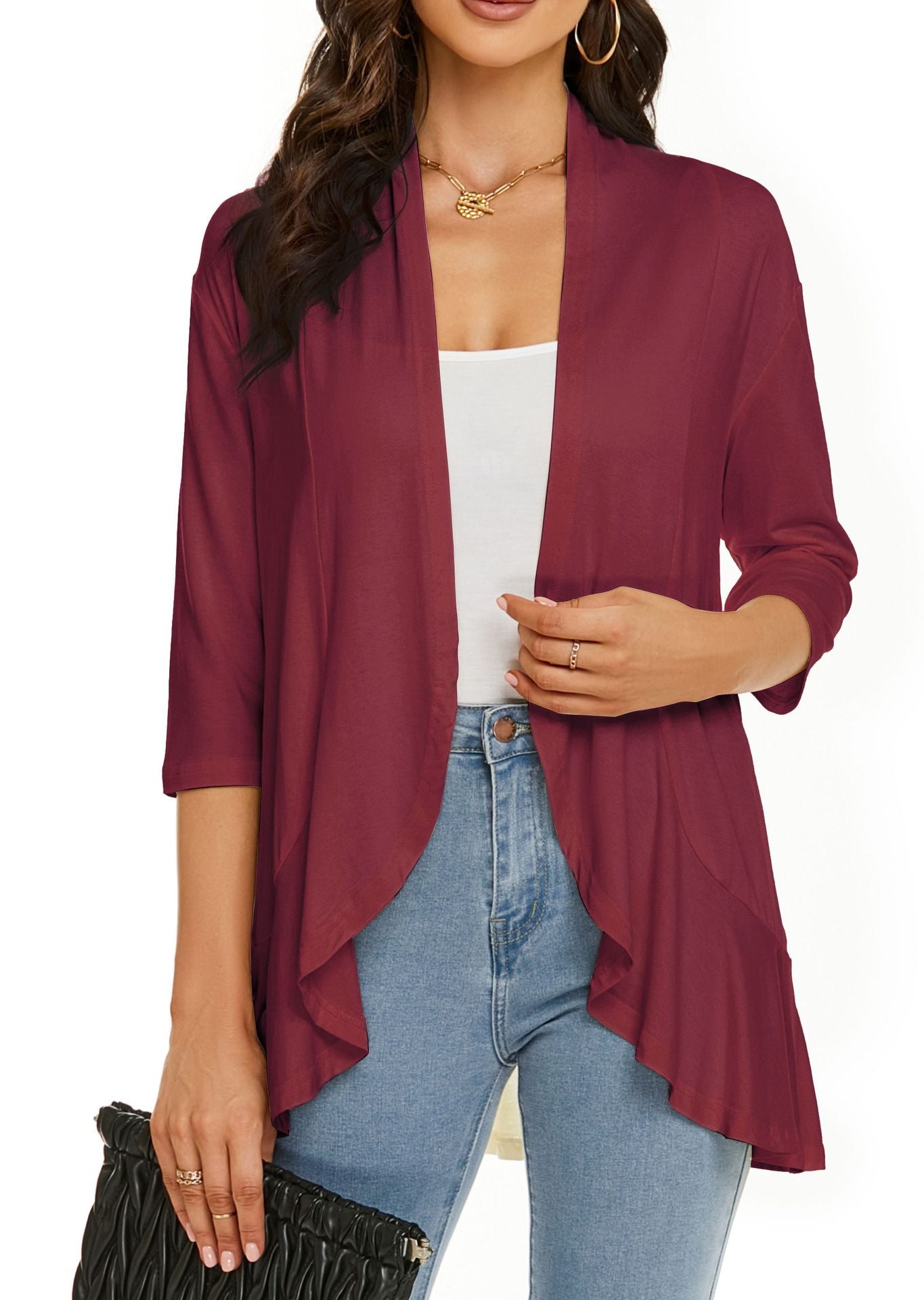 Mandy | Casual Lightweight Cardigans with Open Front for Women - Image 8
