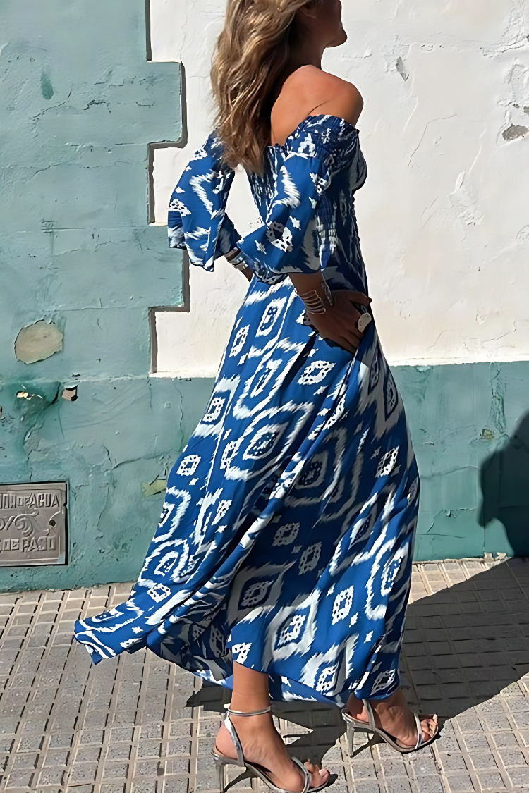 Sharon | Elegant Summer Maxi Dress - Image 5