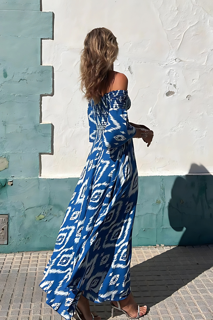 Sharon | Elegant Summer Maxi Dress - Image 6