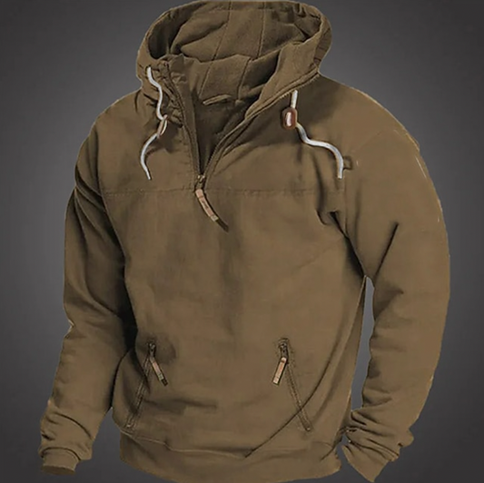 Carson | Men's Quarter Zip Hoodie - Image 1