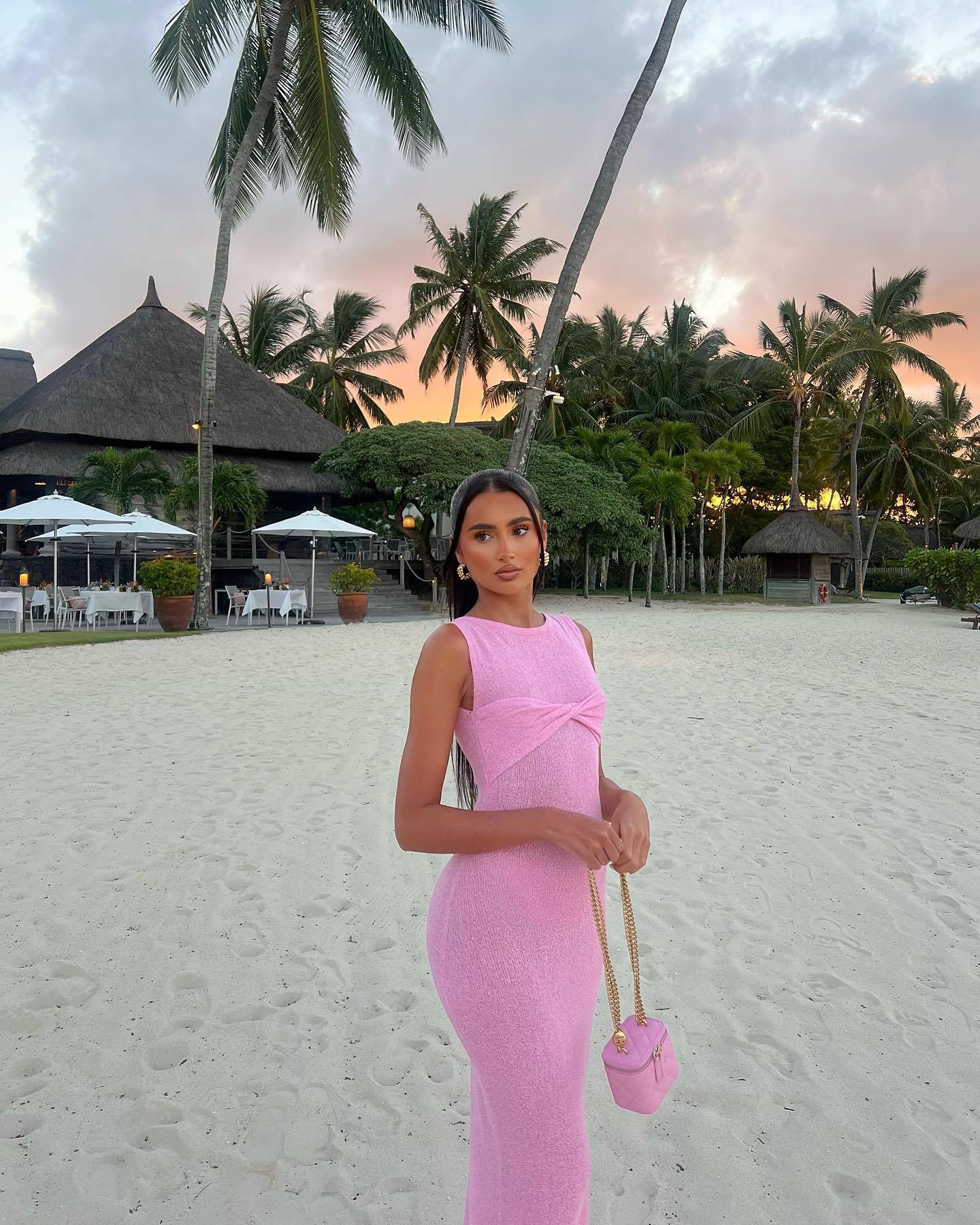 Patty | Elegant Round Neck Knitted Maxi Dress for Everyday Style - Image 3