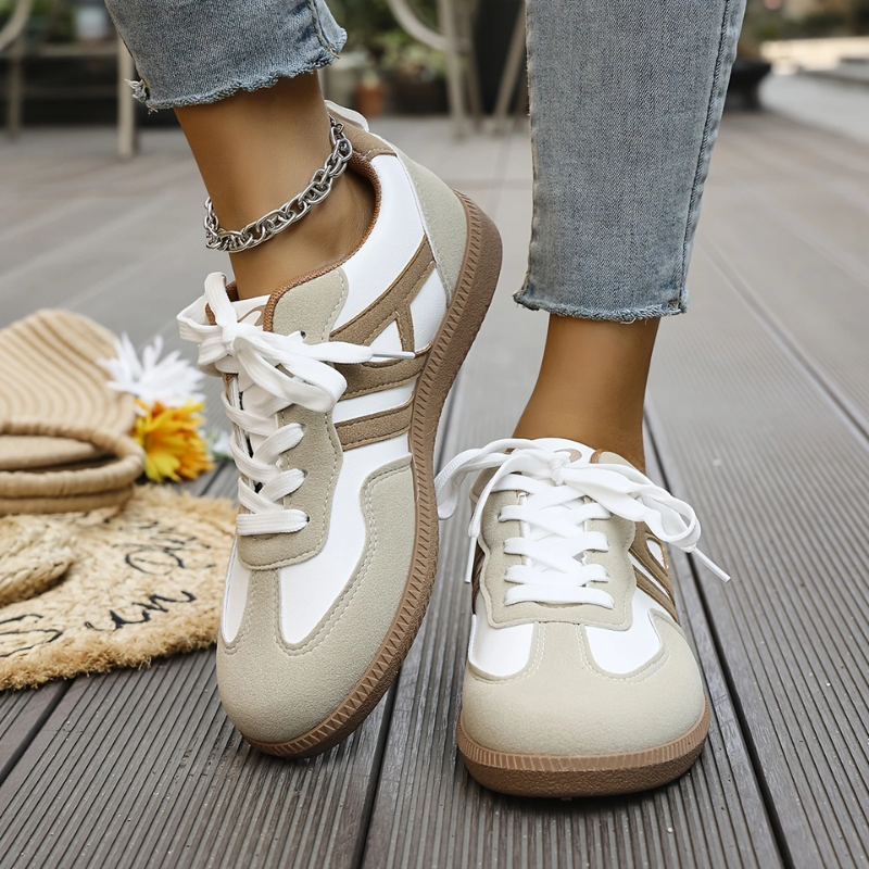 Cheryl | Women's Lace-Up Casual Sneakers - Image 1
