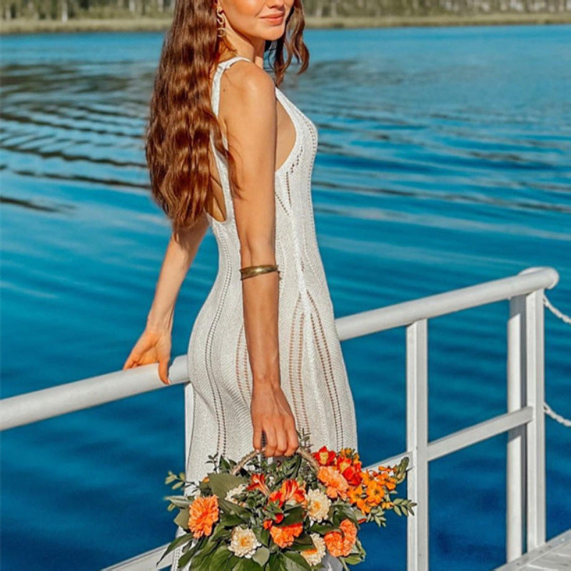 Katherine | Elegant Bodycon Knitted Dress - Image 5