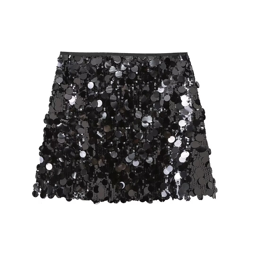 Alice | Dazzling Sparkling Sequin Skirt - Image 3