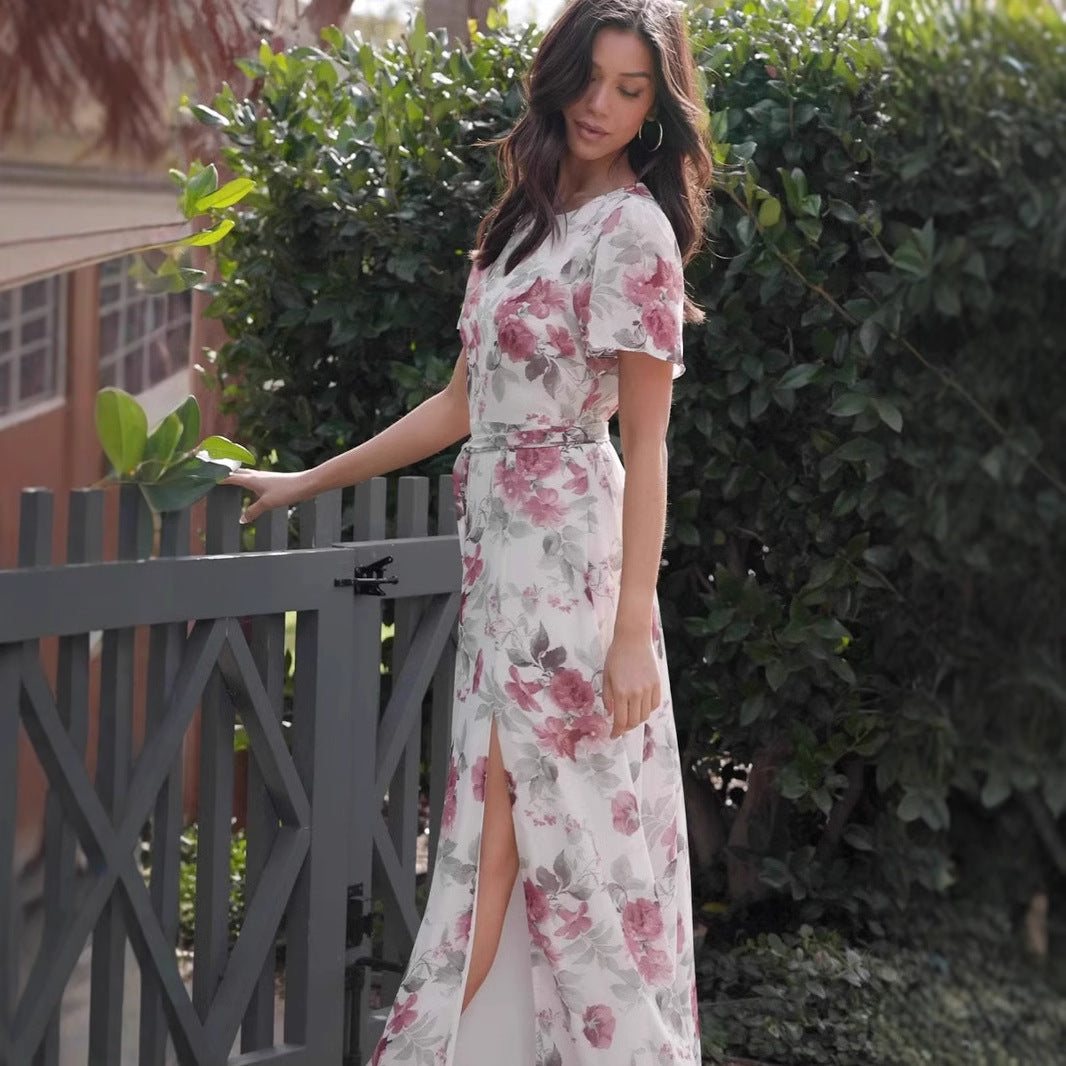 Cheryl | Elegant Slim Fit Maxi Dress for Women - Image 1