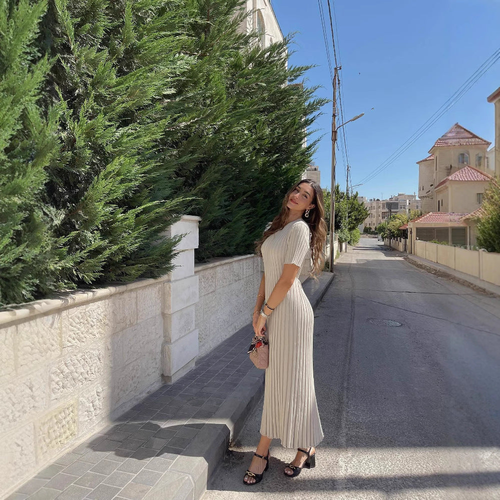 Jocelyn | Elegant Coastal Breeze Dress - Image 3