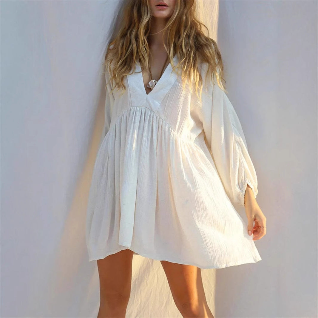 Olivia-johnson | Effortless Flowy Mini Dress - Image 2