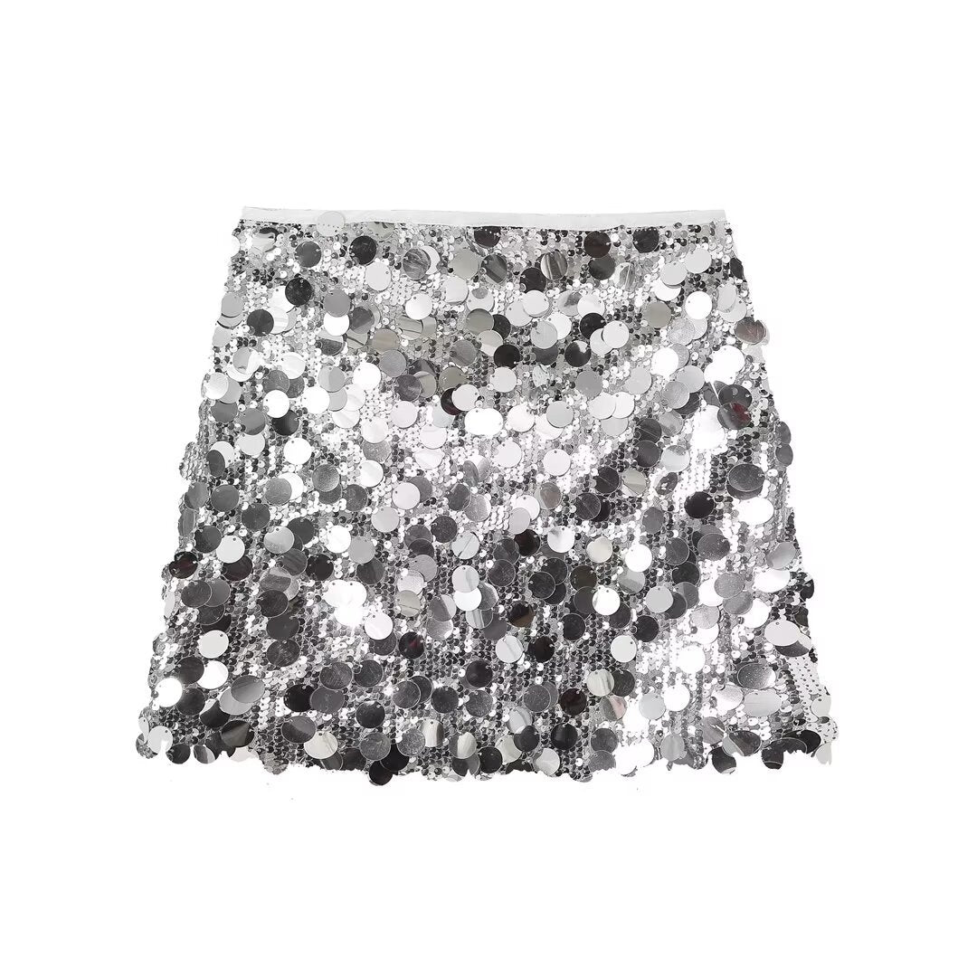 Alice | Dazzling Sparkling Sequin Skirt - Image 4