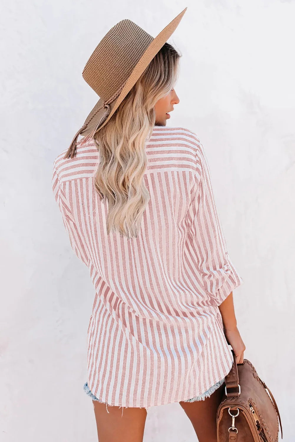 Jane | Striped Blouse for Women - Casual Chic - Image 3
