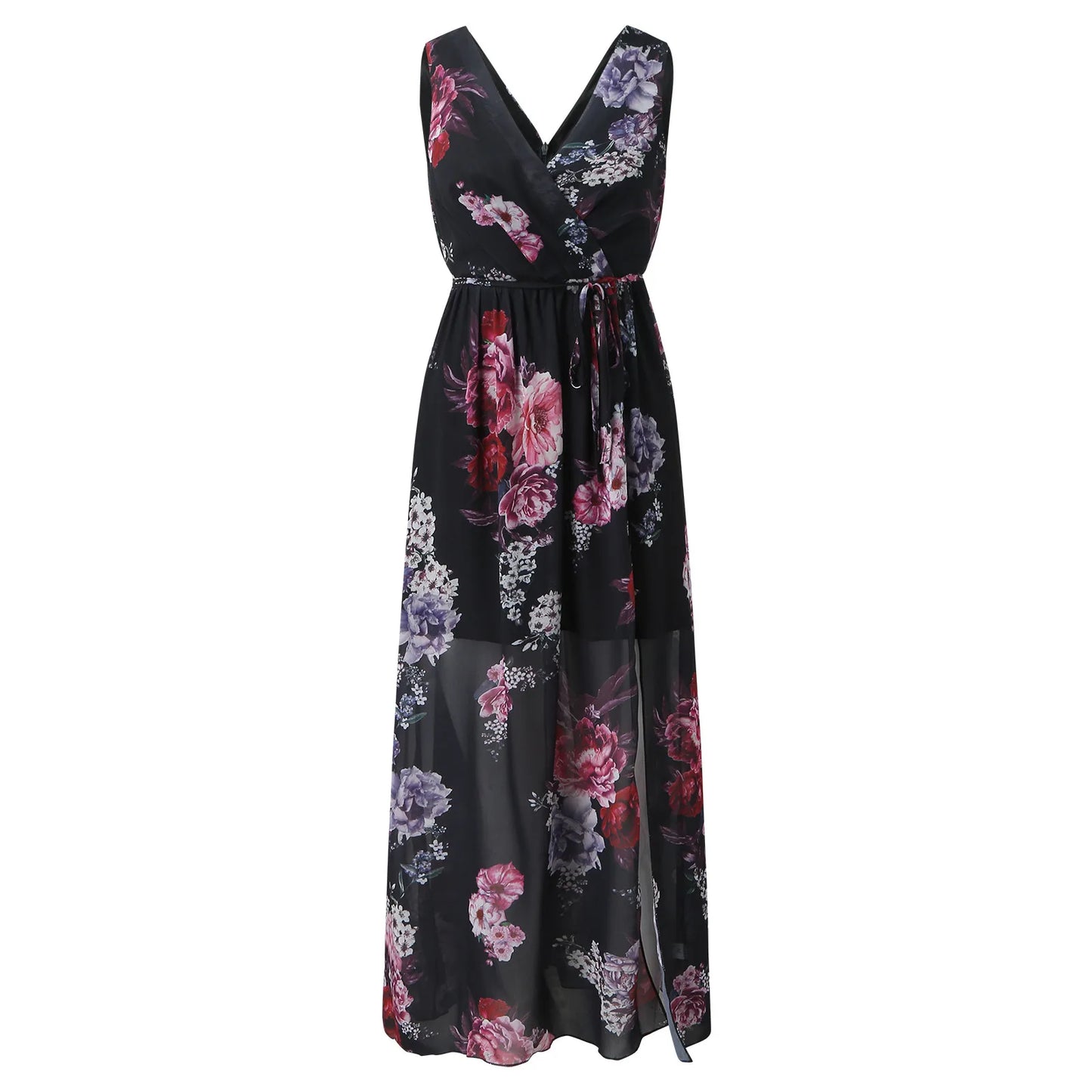Felicia | Elegant Slit Maxi Dress for Every Occasion - Image 5