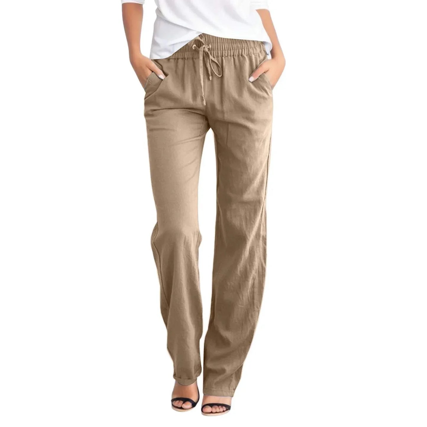 Vanessa | Relaxed Fit Lightweight Trousers for Everyday Comfort - Image 4