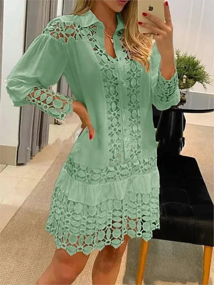 Alette | Elegant Lace Dress - Image 3