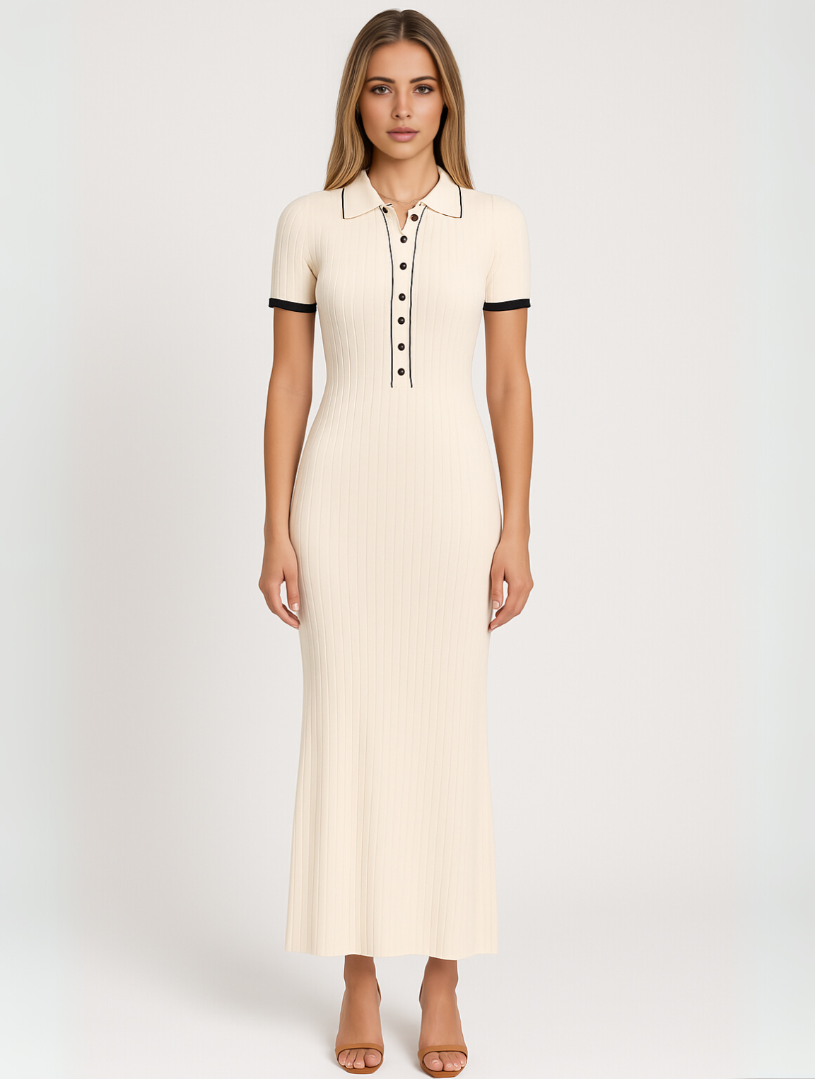 Sheila | Elegant Bodycon Maxi Dress - Image 6