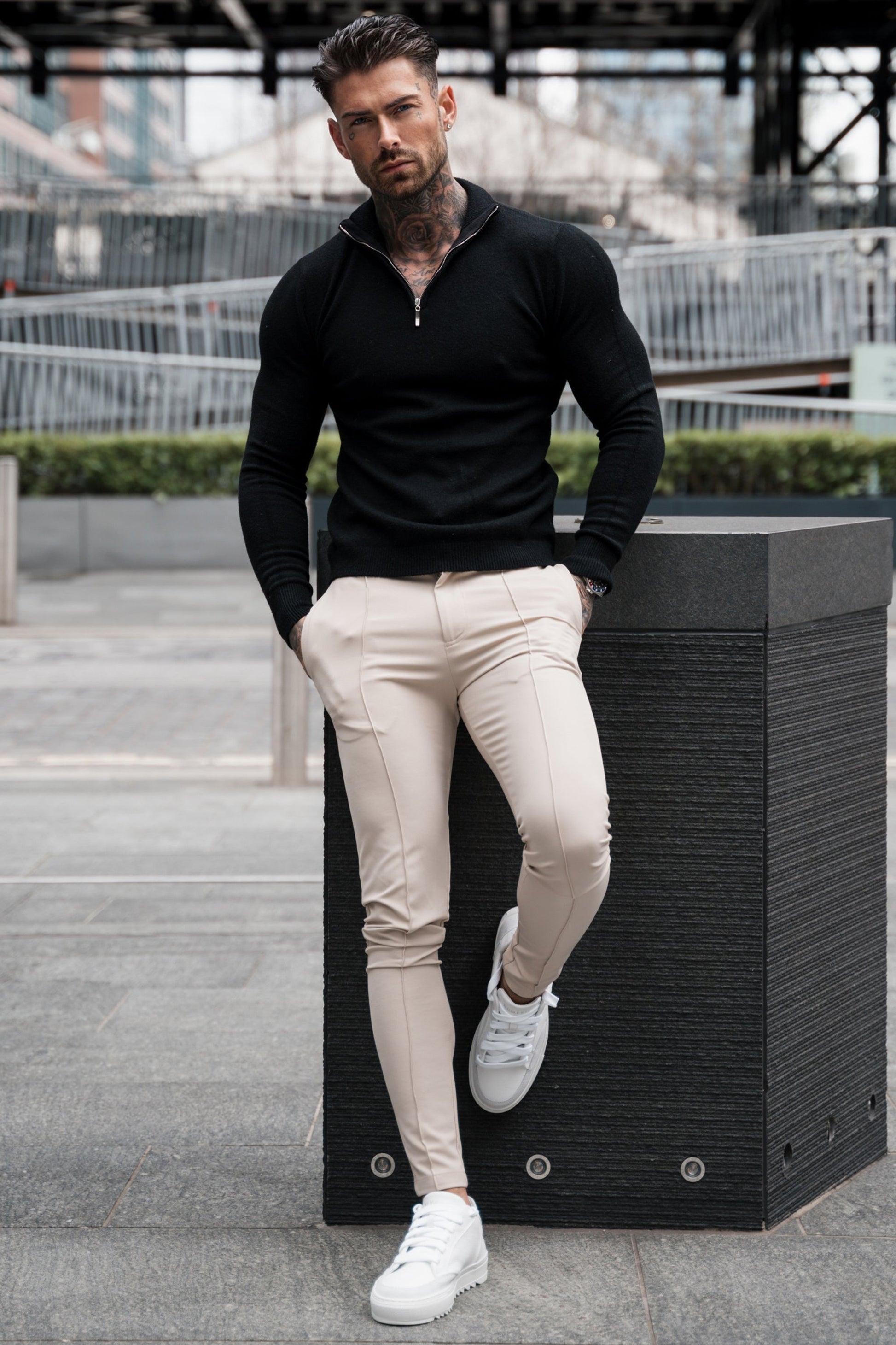 Josephus | Stylish Slim Fit Men's Trousers for Every Occasion - Image 4