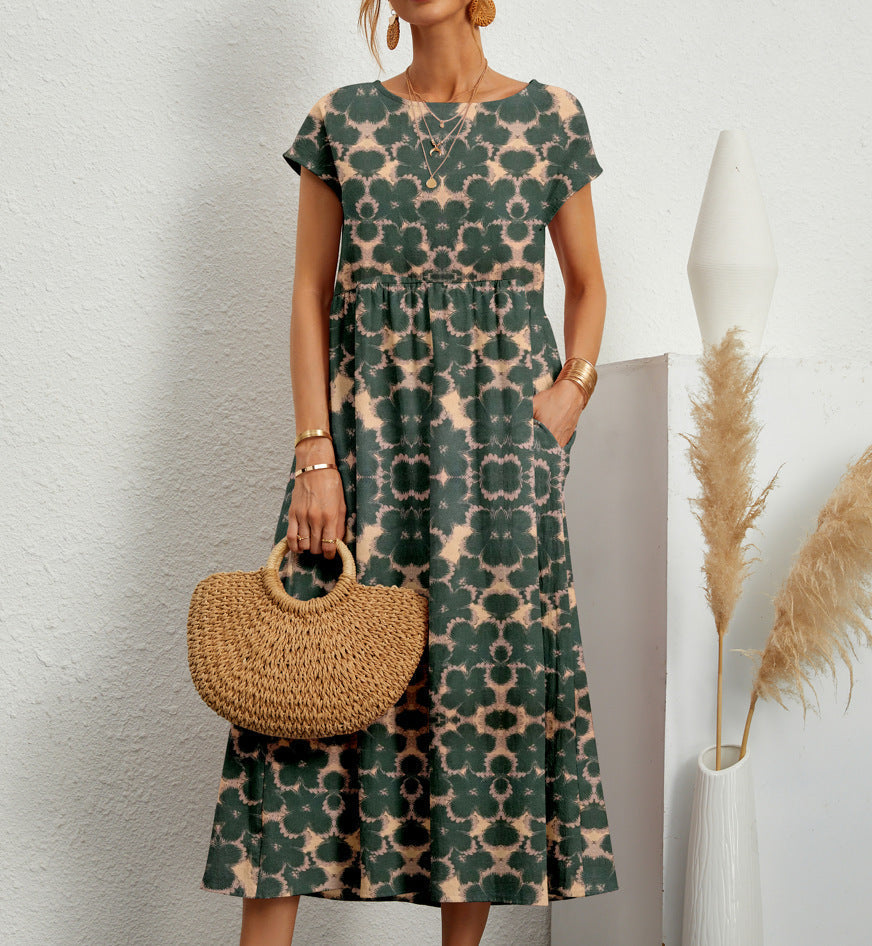Frances | Elegant Floral Midi Dress for Every Occasion - Image 4