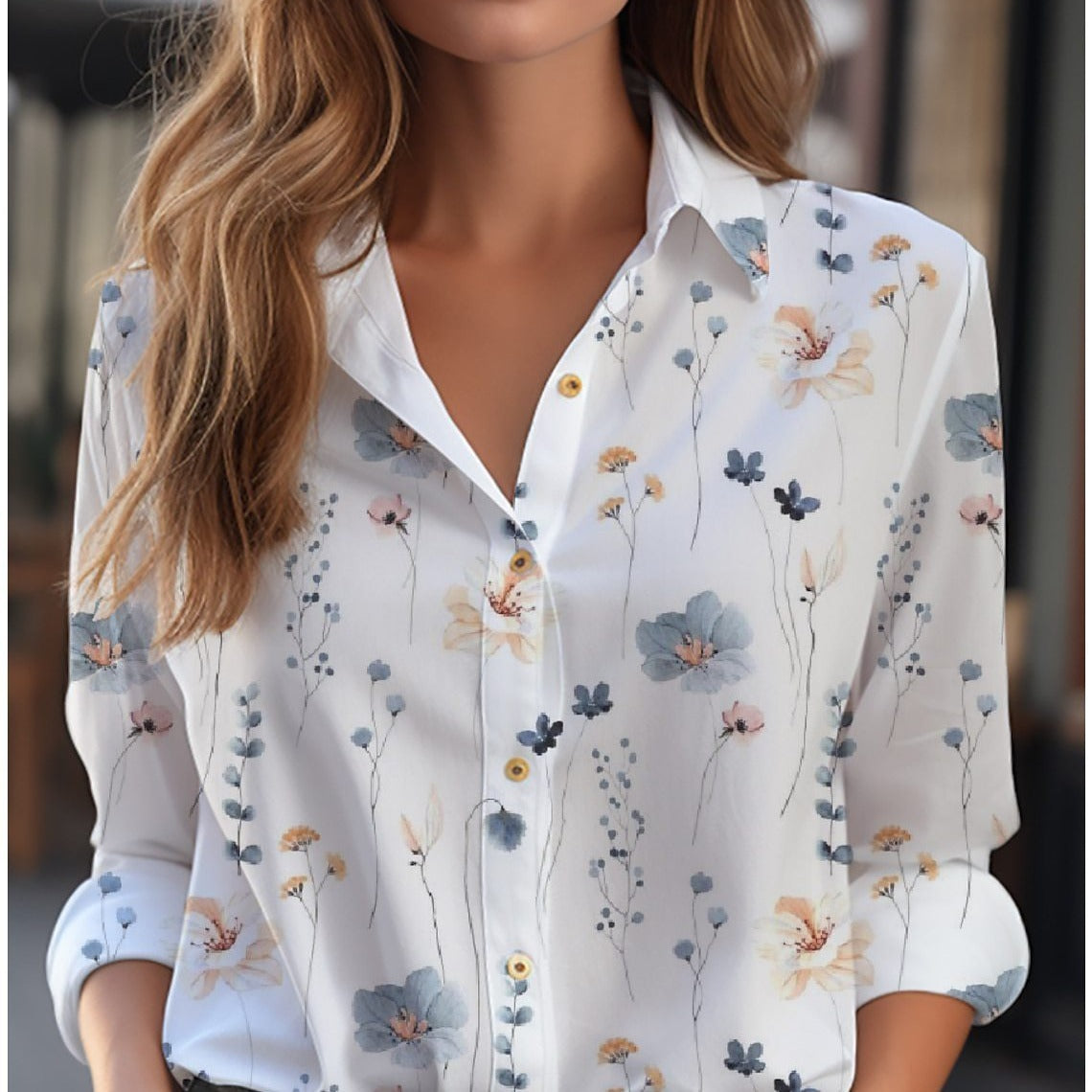 Debra | Stylish Floral Blouse - Image 2