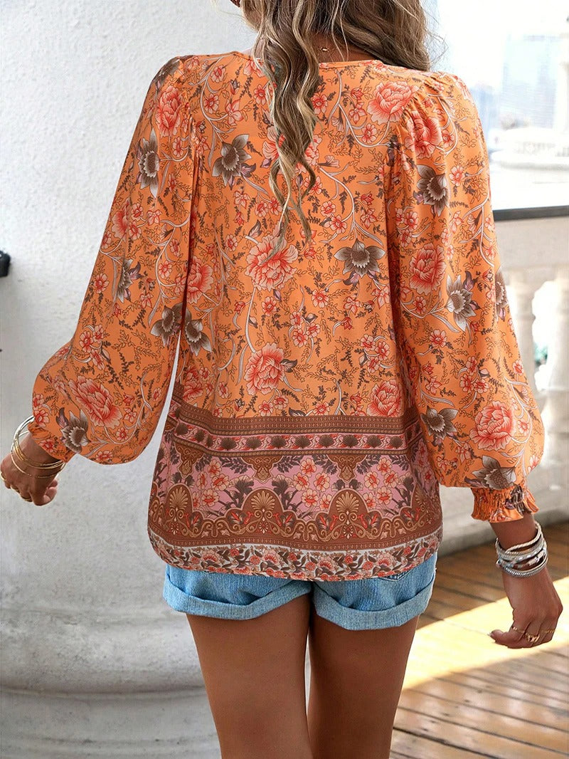 Linda | Stylish Summer Floral Top - Image 12