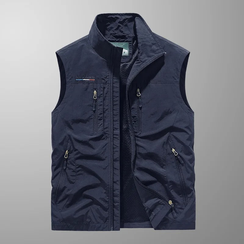 Daniel | Breathable Outdoor Cargo Vest for Active Lifestyle - Image 6
