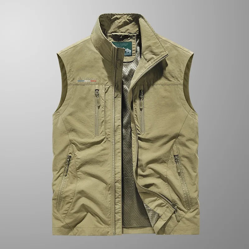 Daniel | Breathable Outdoor Cargo Vest for Active Lifestyle - Image 4