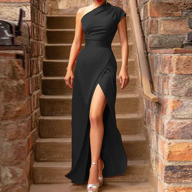 Kelly | Elegant One-Shoulder Dress for Women - Image 4