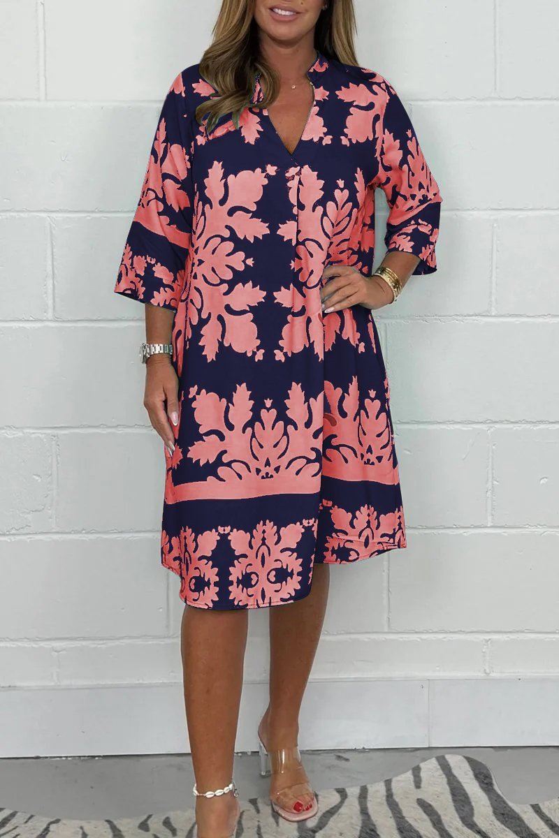 Ashley | Aveline Printed Spring Dress & Stylish Women's Attire - Image 9