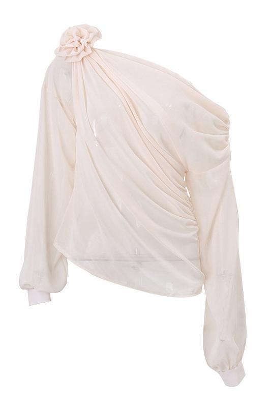 Bailey | Chic Asymmetrical Floral Blouse - Image 5