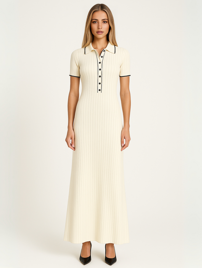 Eileen | Elegant Mini Dress with Asymmetrical Design - Image 6