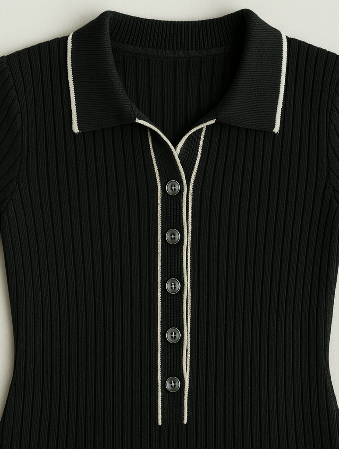 Eileen | Elegant Mini Dress with Asymmetrical Design - Image 3