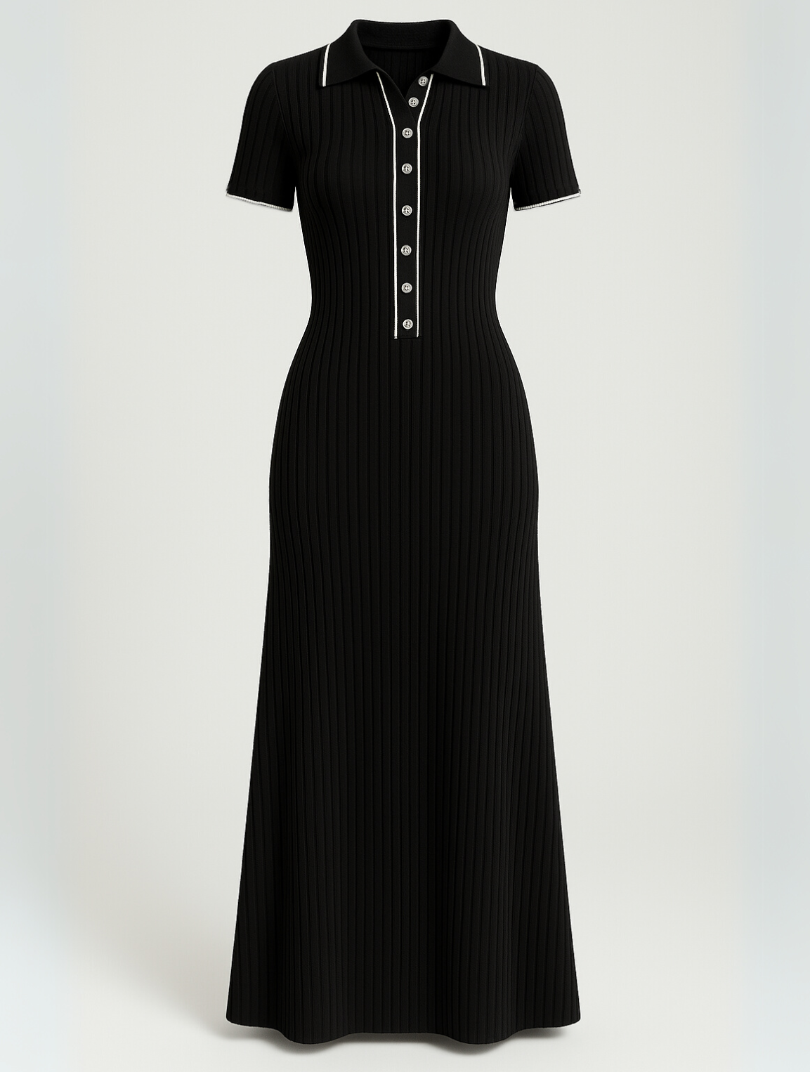 Eileen | Elegant Mini Dress with Asymmetrical Design - Image 5