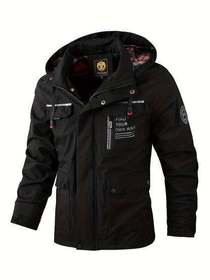 Dwight | Men's Hooded Utility Jacket - Image 4